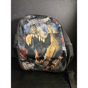 Jurassic Dinosaur T-Rex 3D Printing Design Light School‎ Backpack 17 inch